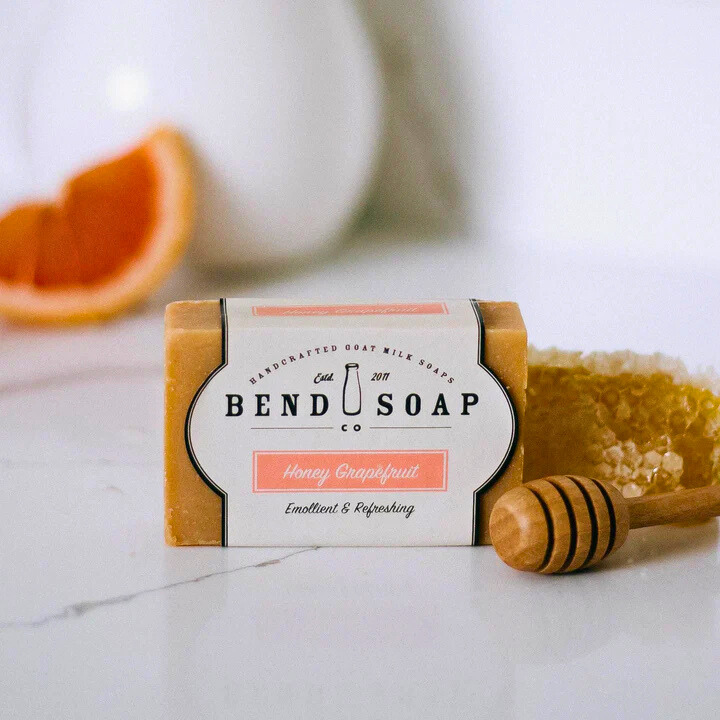 honey grapefruit bar of soap