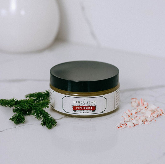 Peppermint Sea Salt Scrub