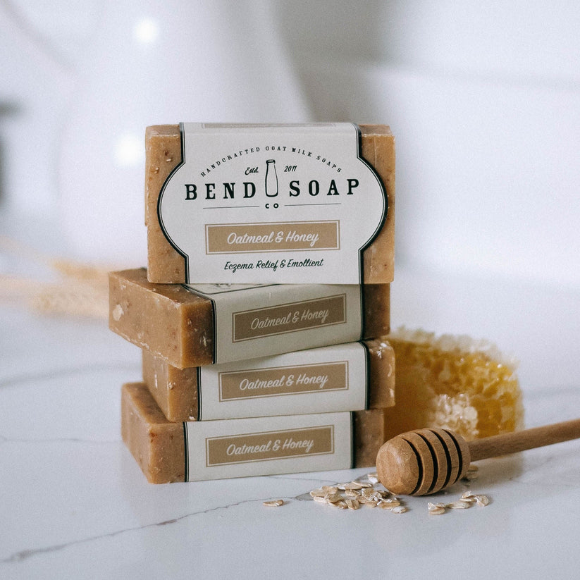 Oatmeal & Honey Goat Milk Soap – Bend Soap Company